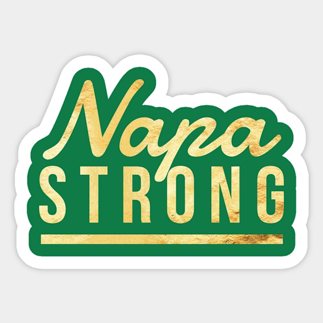 Napa Strong Sticker by twizzler3b